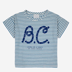BOBO/Blue Stripes T-shirt/123AC007