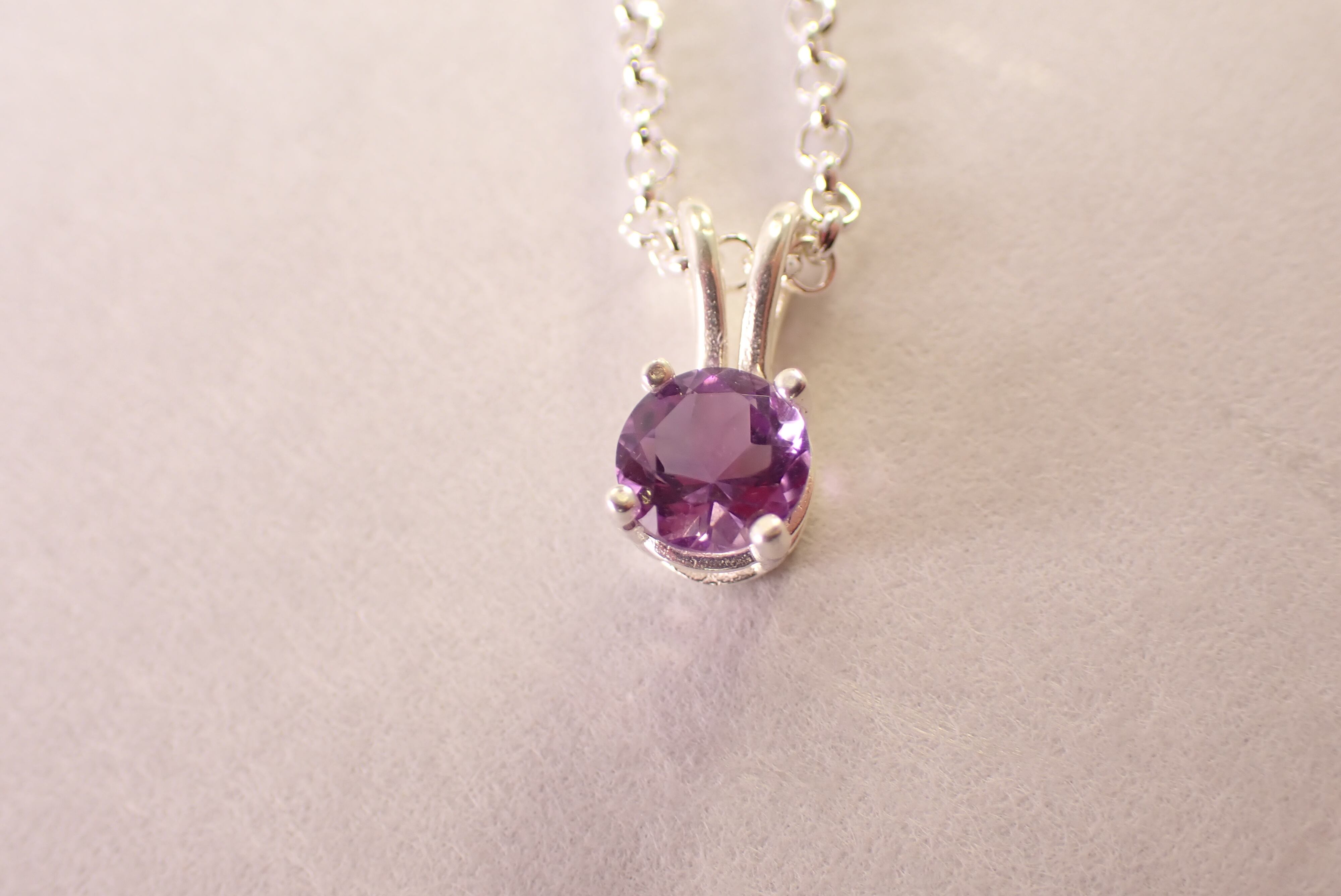 アメジストネックレス 0.68ct [D12‐157] | differencee(ディファレンシー)