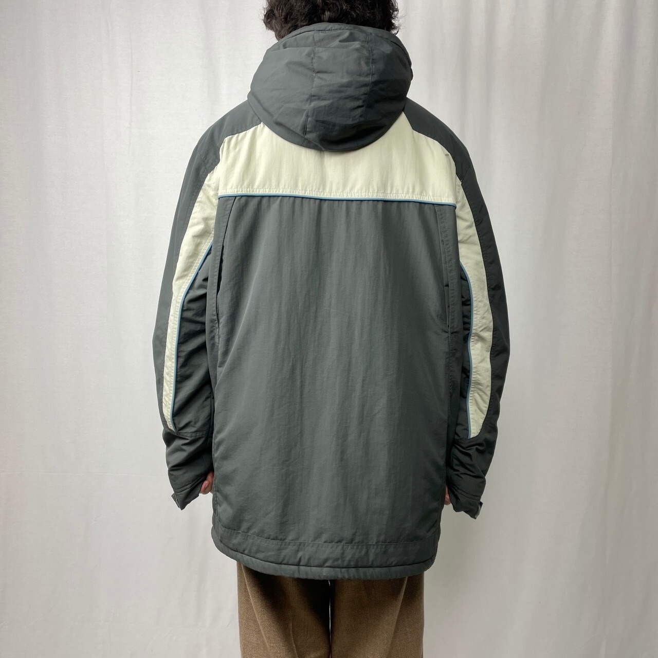 00年代 adidas アディダス マウンテンパーカー メンズXL相当 古着 00s 