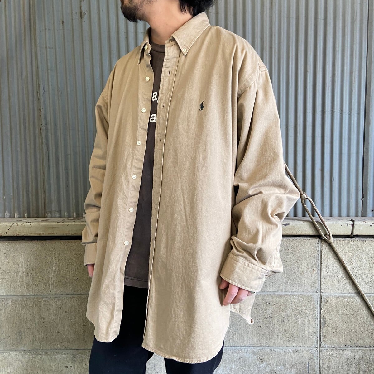 ビッグサイズ Ralph Lauren ラルフローレン BLAKE 長袖 ボタンダウン 