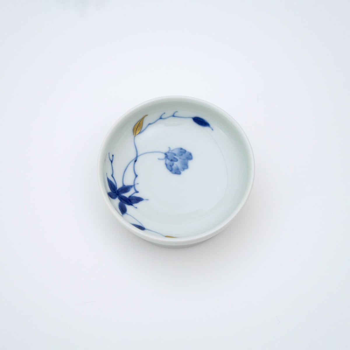 金彩ばら絵8.5cm高台小皿 | 福珠窯ファクトリーショップ