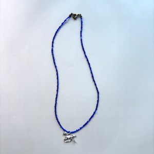vintage beadsのネックレス horse(x014)