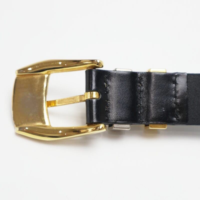 GIANNI VERSACE ジャンニヴェルサーチ メデューサスタッズ レザ