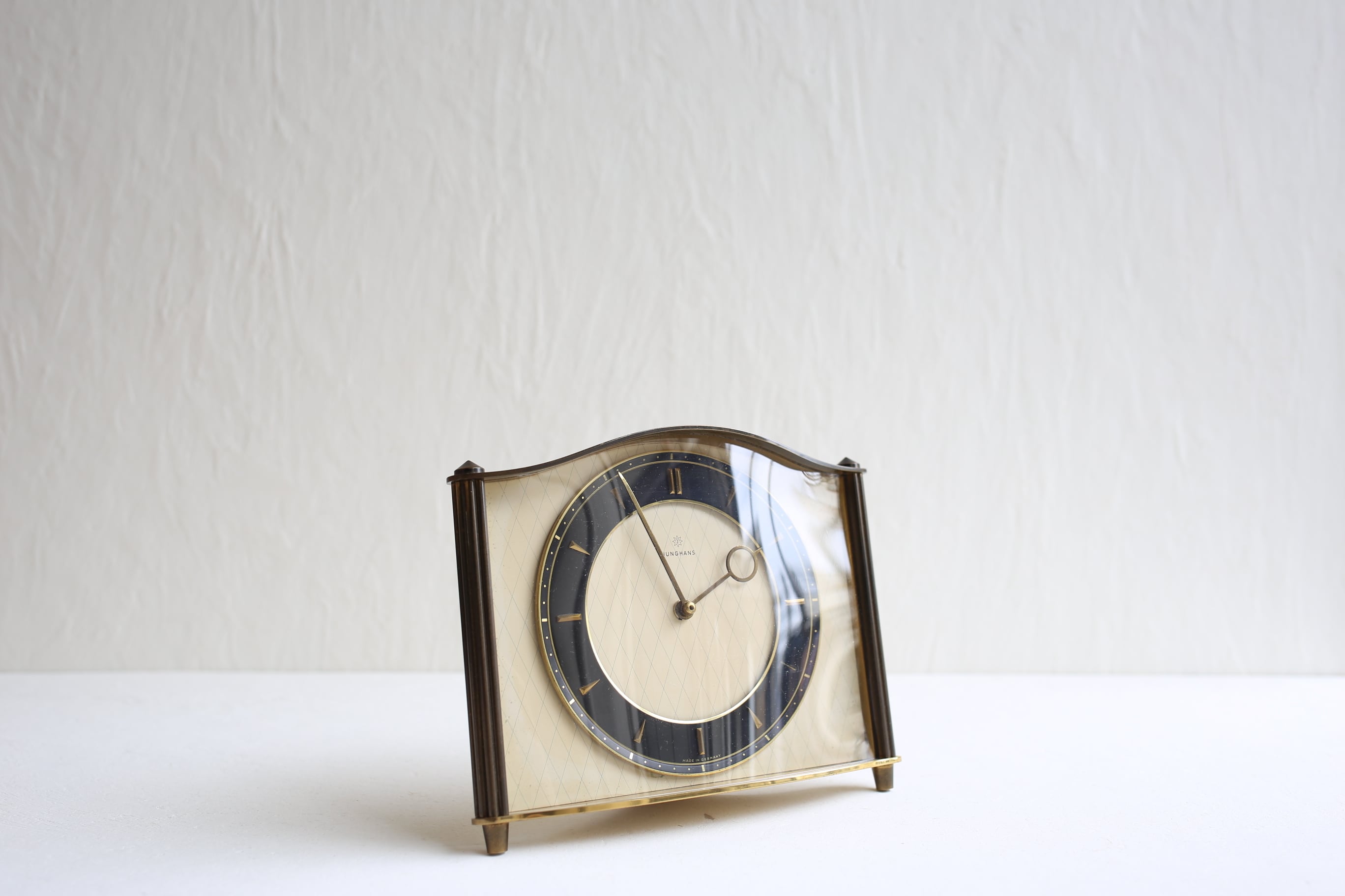 ユンハンス　アンティーク　置き時計 ドイツ アンティーク ヴィンテージ JUNGHANS ユンハンス 置き時計 単5