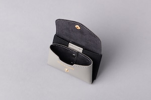 enricheveryday Everyday TINY Wallet bonding ／ COOLGRAY × BLACK（クールグレー × ブラック）