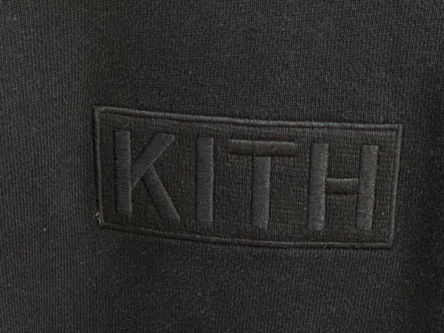 KITH CLASSIC LOGO WILLIAMS II BOX LOGO HOODIE LARGE BLACK KH2236 ...