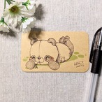 寝転びパンダの子*ドローイング