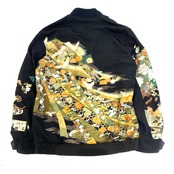 【bomber49】Msize 再構築リバーシブル着物ボンバー KIMONO reversible BOMBER JACKET