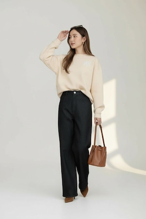 5ポケットダブルステッチデニムパンツ