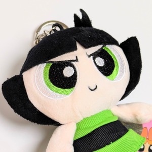 【 The Powerpuff Girls ( パワーパフガールズ ) 】 ぬいぐるみキーホルダー / plush Keychain / マスコット 〚アメリカン雑貨 アメトイ〛