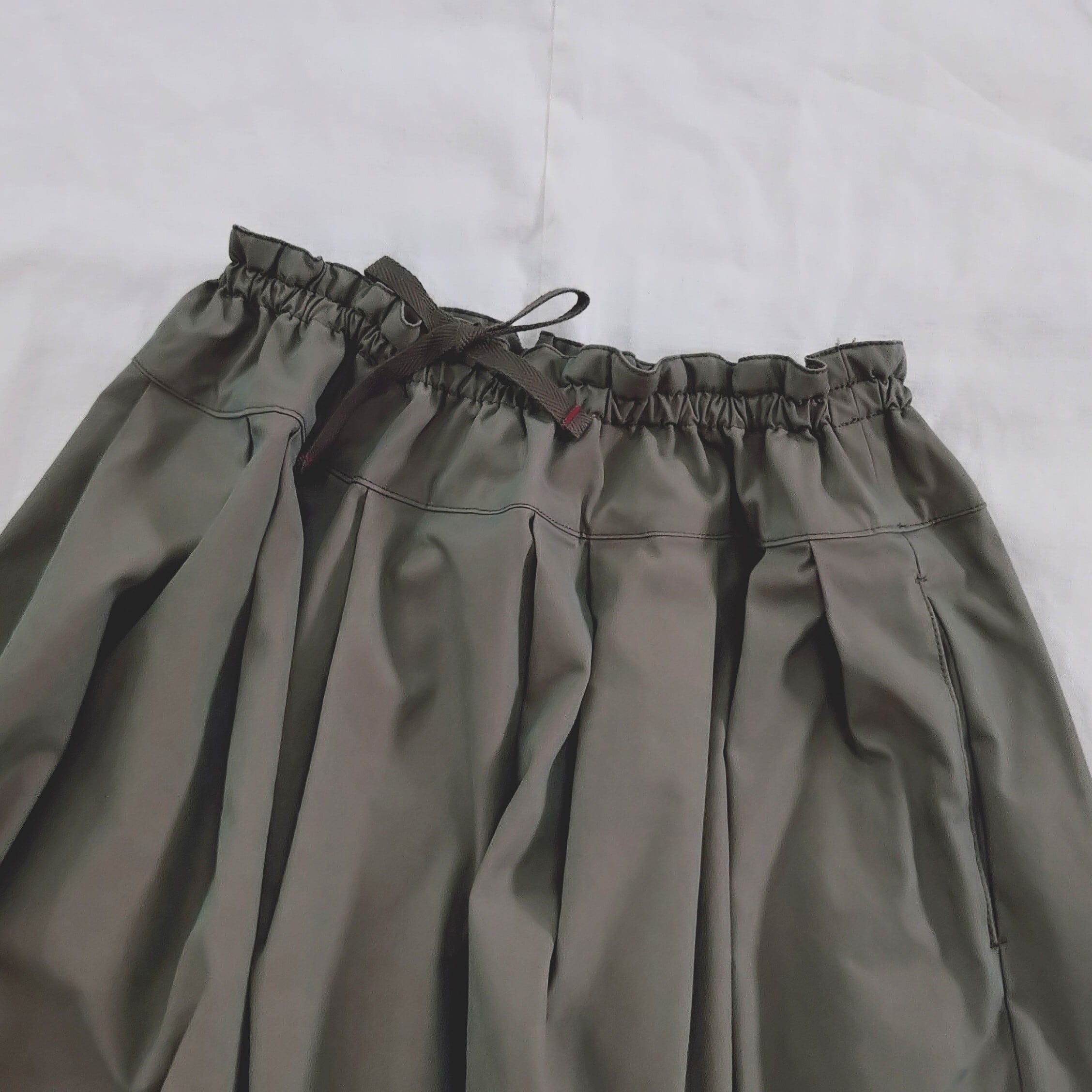 Tigre brocante C/P玉虫ギャバフィセルロングスカート | 藤井衣料店