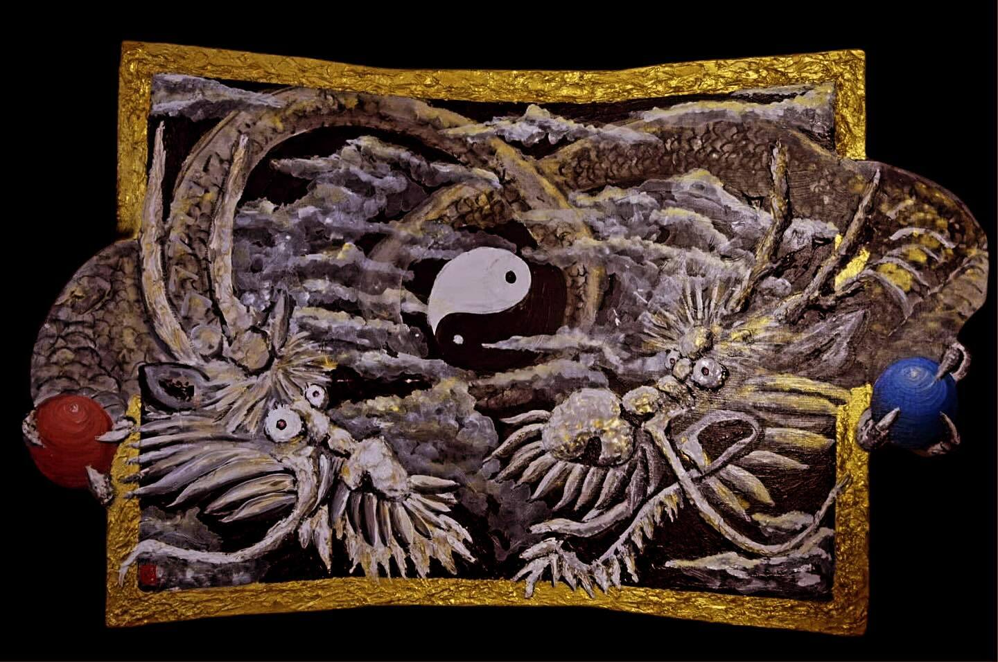 【トビダスアート】~双龍~