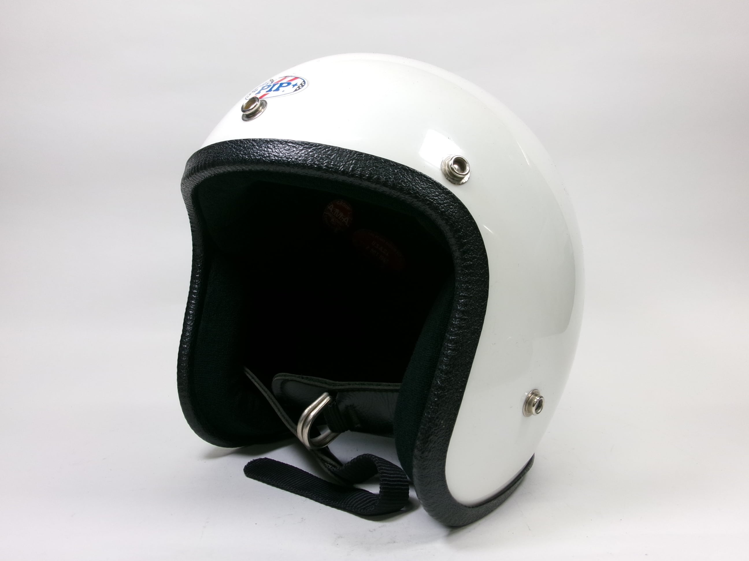 Sシェル! 60s BELL SHORTY ハーフヘルメット 7 目深加工済み M ☆ 60