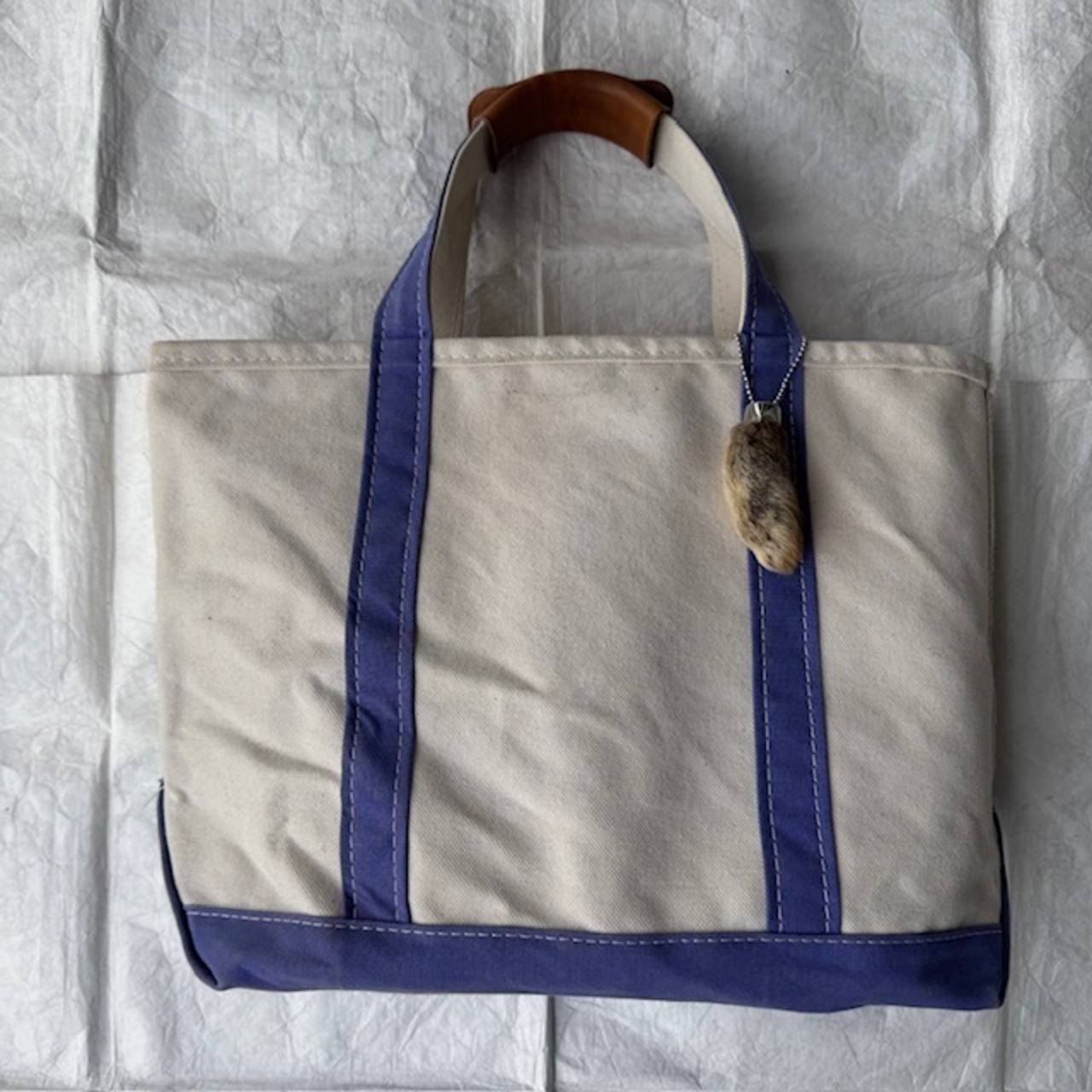 L.L.Bean ボートアンドトート ミディアム パープル 00s 画像6