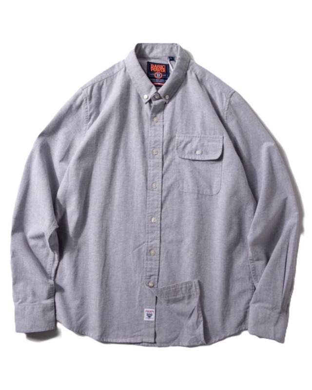 パッチポケットボタンフロントシャツ　S0303