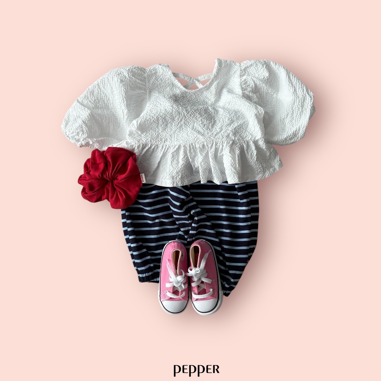 PEPPER 26/SP Yoyo striped joggers