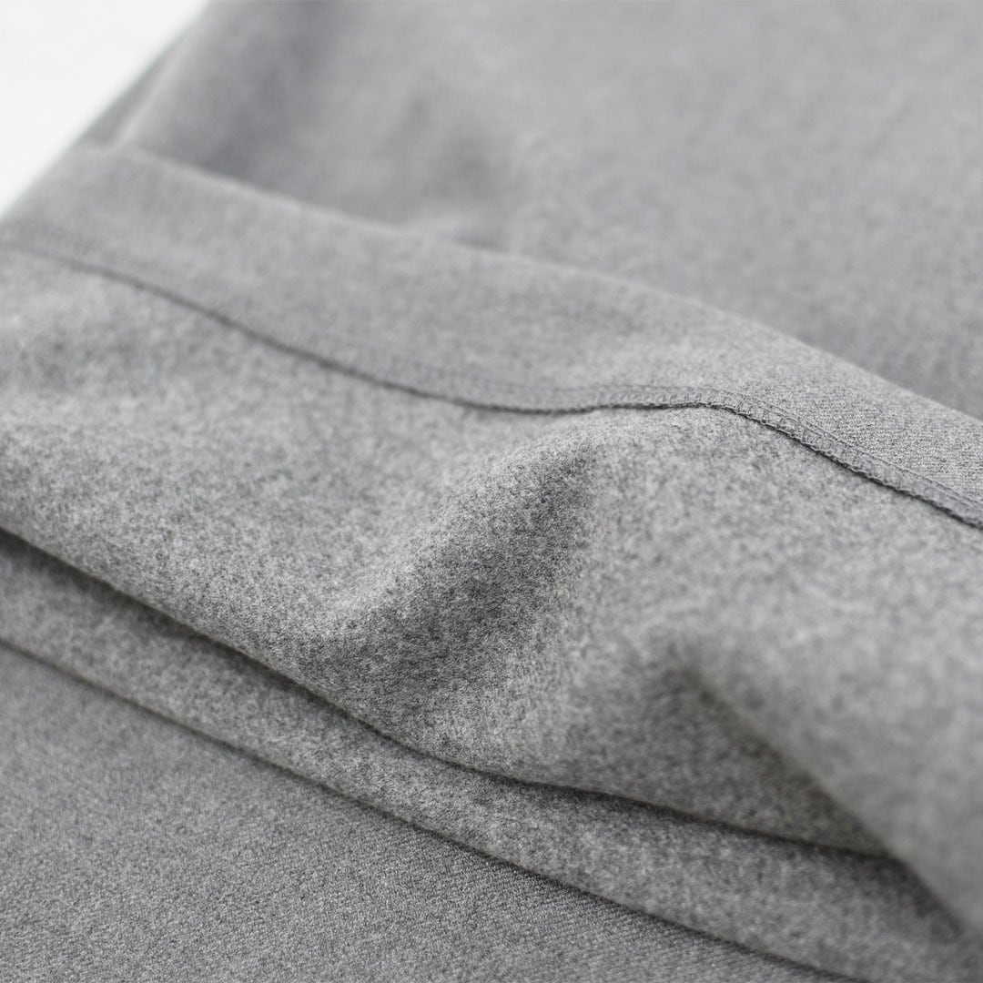 prit [プリット] 30/2ツイルストレッチ裏起毛 Vネックオールインワン