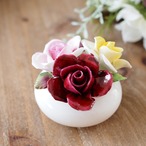 英国ロイヤルドルトン 陶花フラワーポット 薔薇 英国ヴィンテージ thumbnail 2