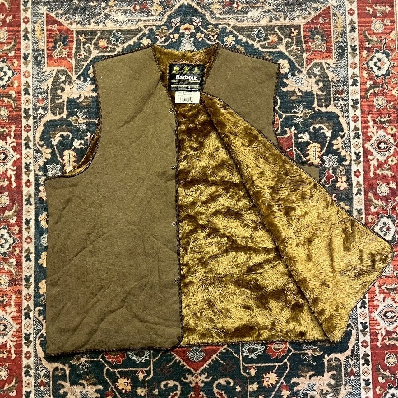90s Barbour Liner Vest バブアー ライナーベスト ヴィンテージ 王室