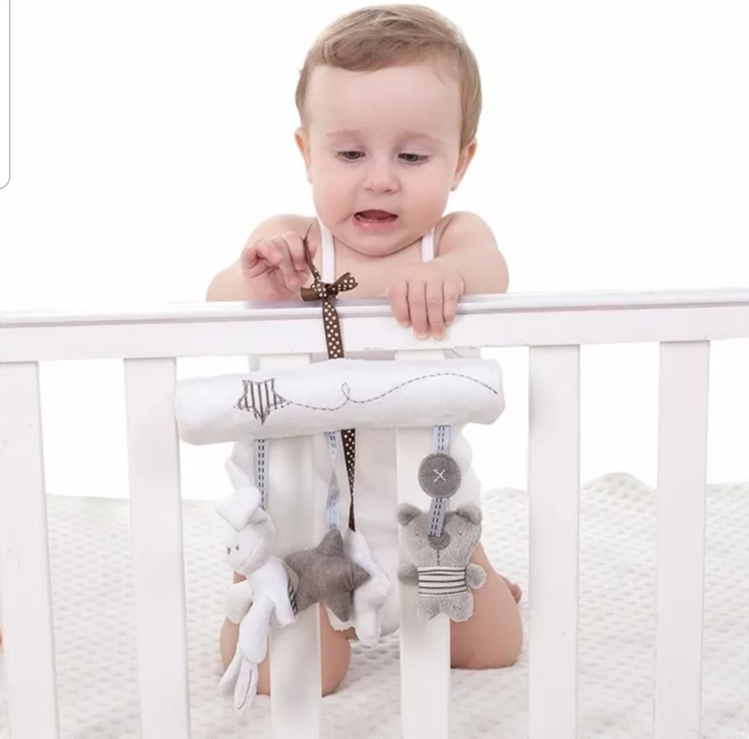 大人気！メロディが鳴る!ベビーカーやベビーベッドに取り付ける メリー