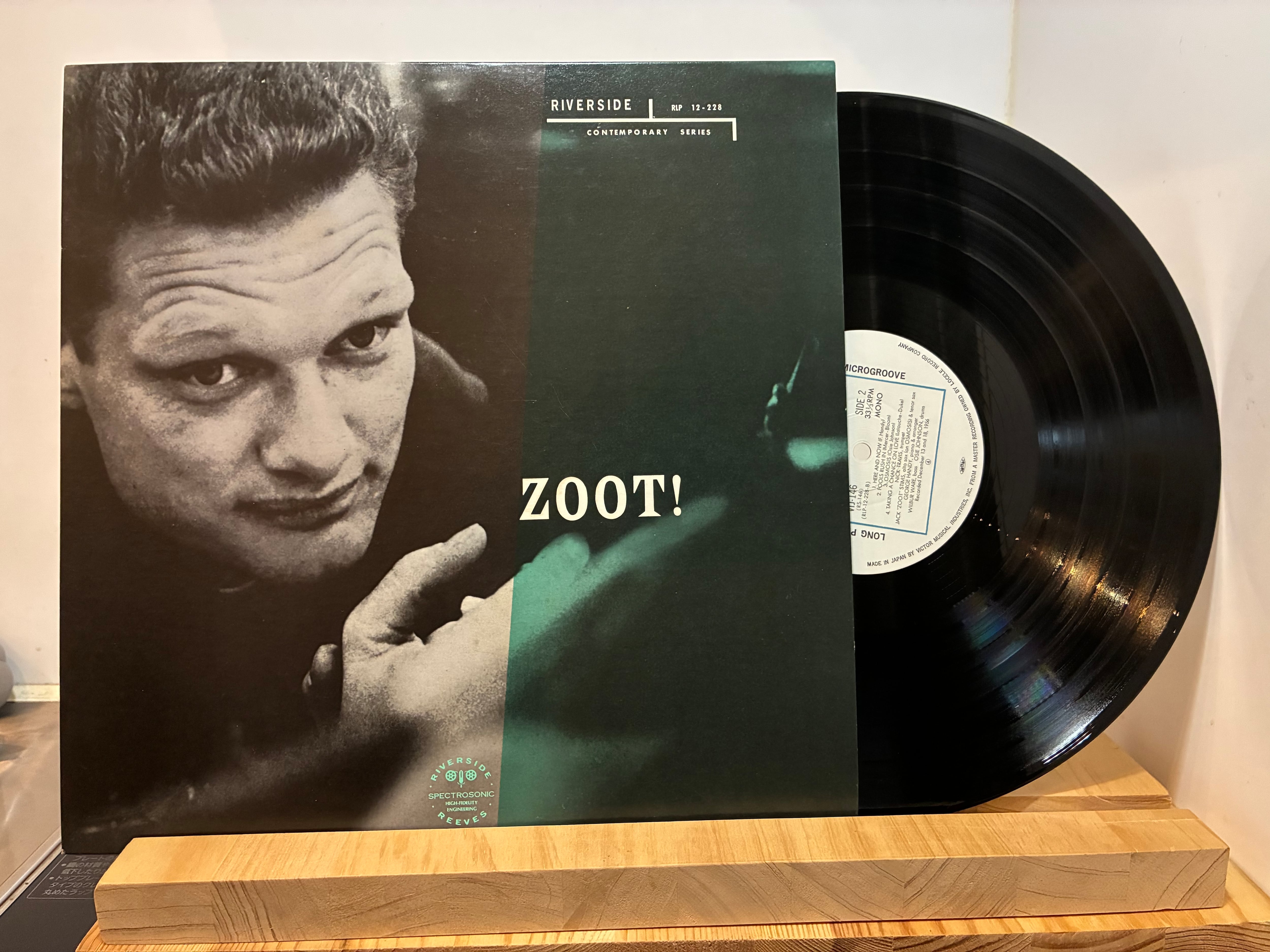 ZOOT　SIMS ZOOT SIMS / ZOOT ! | sixteen records (シックスティーンレコード)