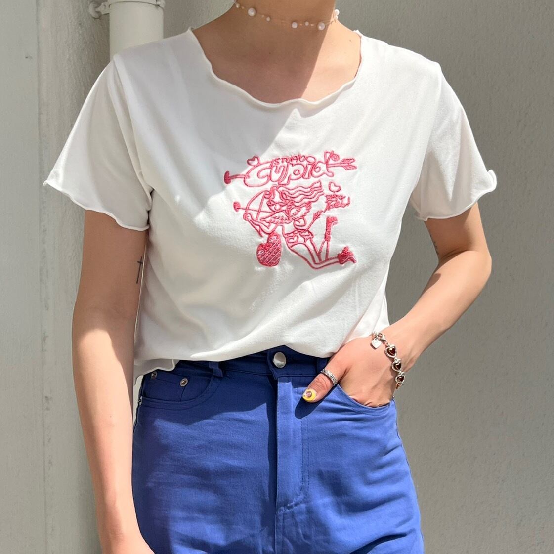 lib frill angel short Tee_LN01092