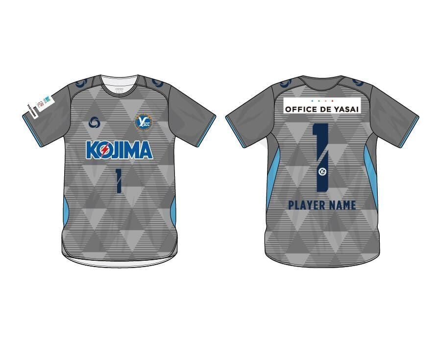 入手困難 YSCC横浜 ユニフォーム younger サッカーシャツ フットサル 2026-27シーズン ホーム（ブルー）オーセンティックFPユニフォーム