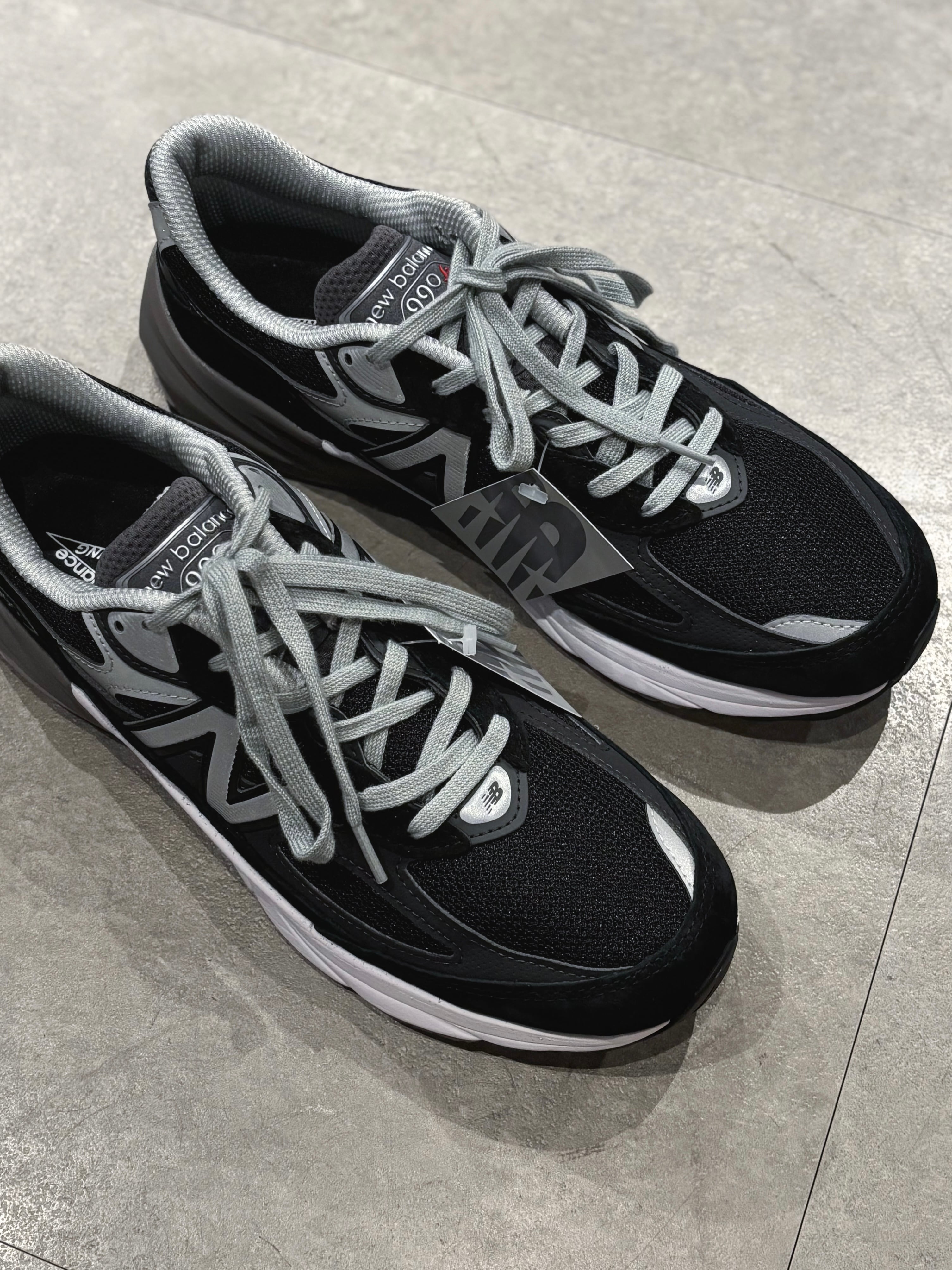 New Balance 990V6 Made in USA Grey Black (ニューバランス アメリカ