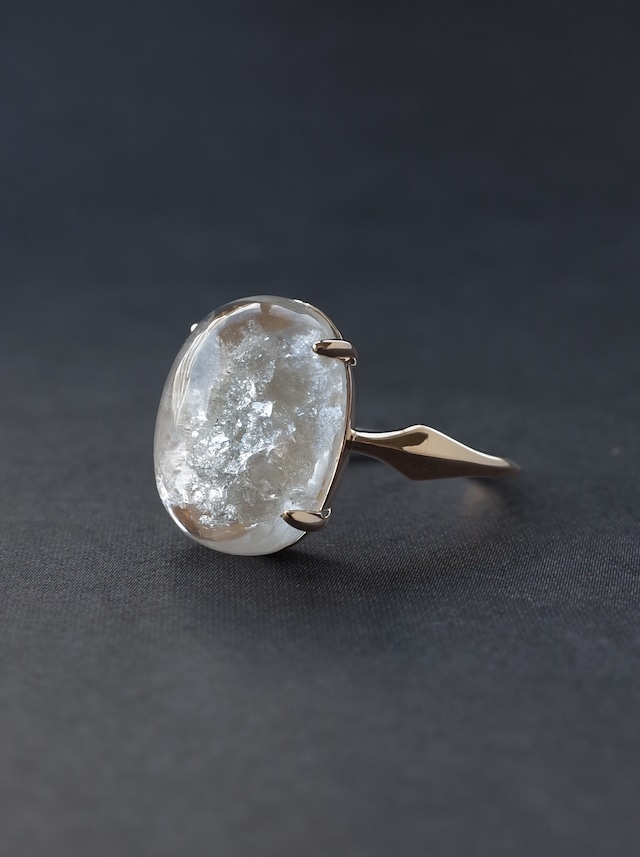 White Garden Quartz Ring - 7