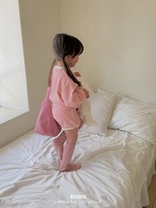 韓国子供服 / BANANA J / 26Autumn / ニットボーダーパンツ / 秋服 / キッズ *XS~JS*