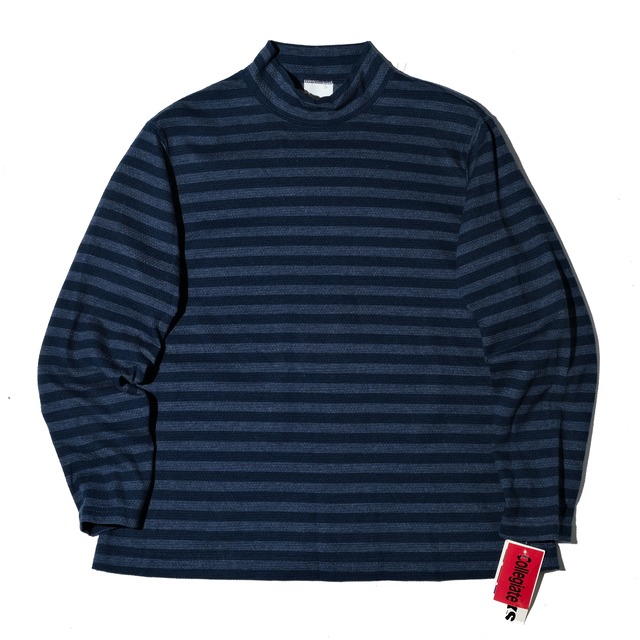 DEAD STOCK LINKS striped L/S T-shirt made in USA[M]