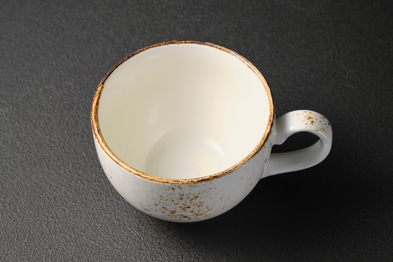 steelite クラフト ホワイト ロウ カップ 227.5cc(8oz)