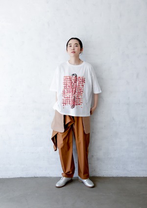 【23SS】ミチリコ(michirico) コラボT michirico×goma【F】半袖Tシャツ