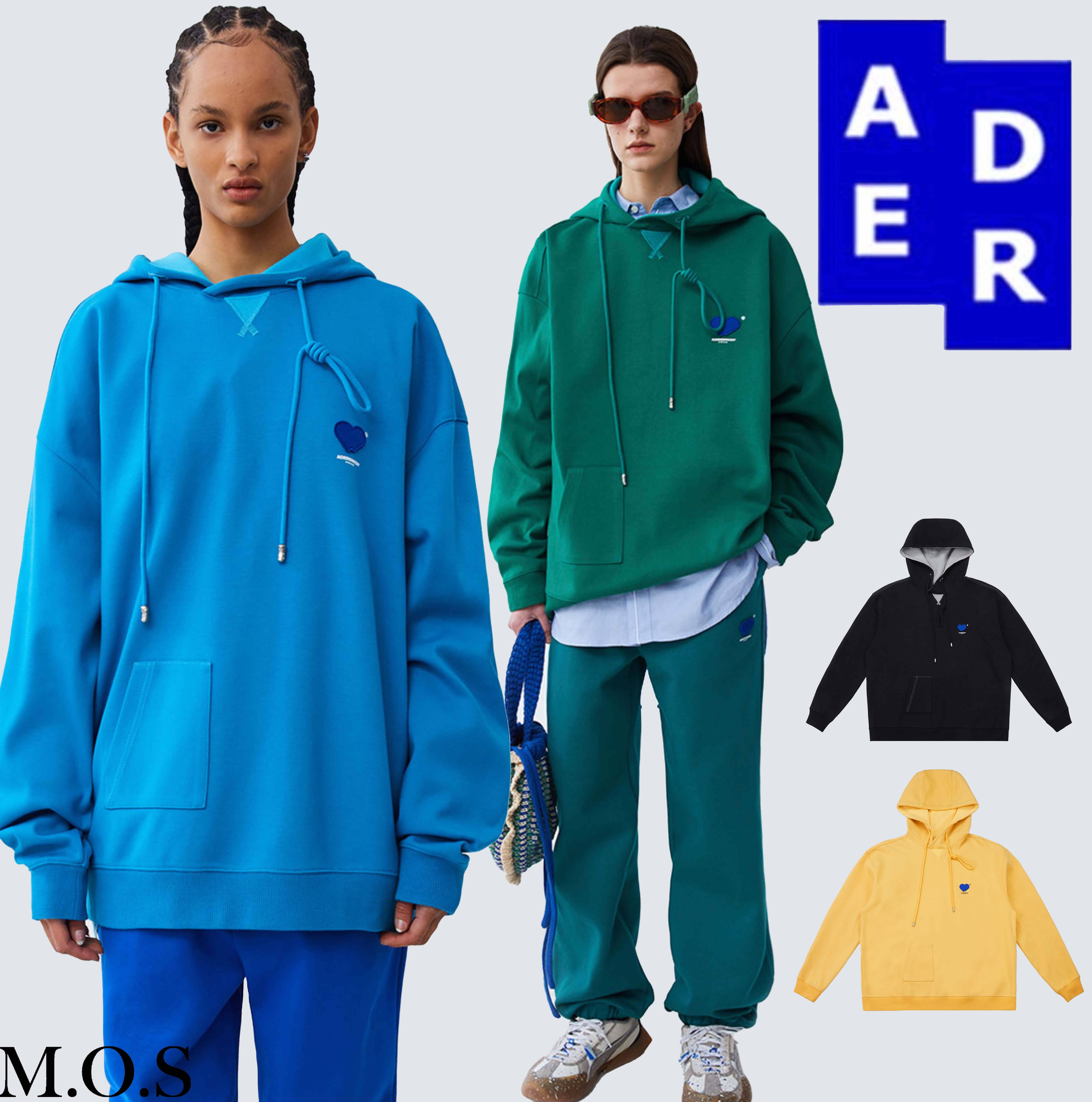 ADER  twinheart logo hoodie ADERERROR