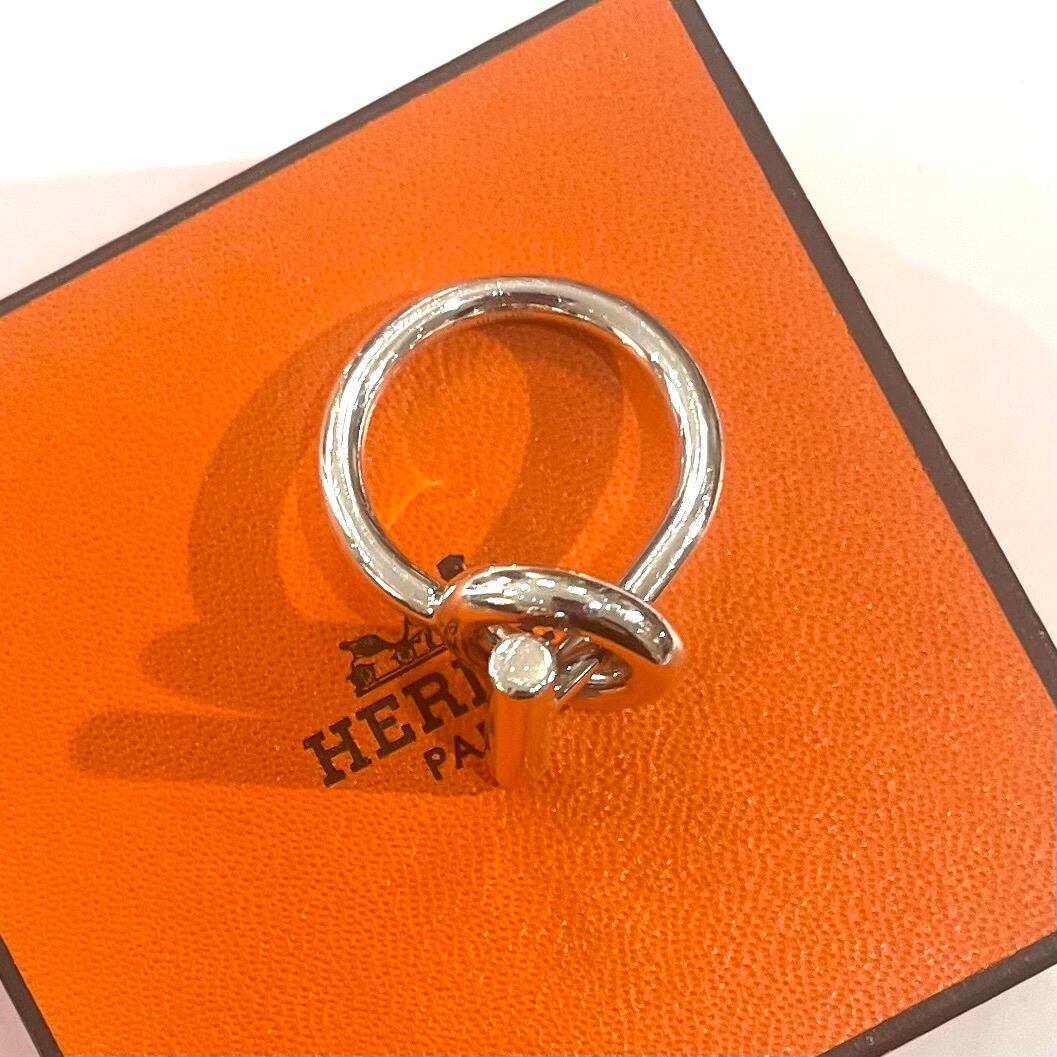 希少サイズ【HERMES】【17号57】2636 エルメス エシャペスターリング