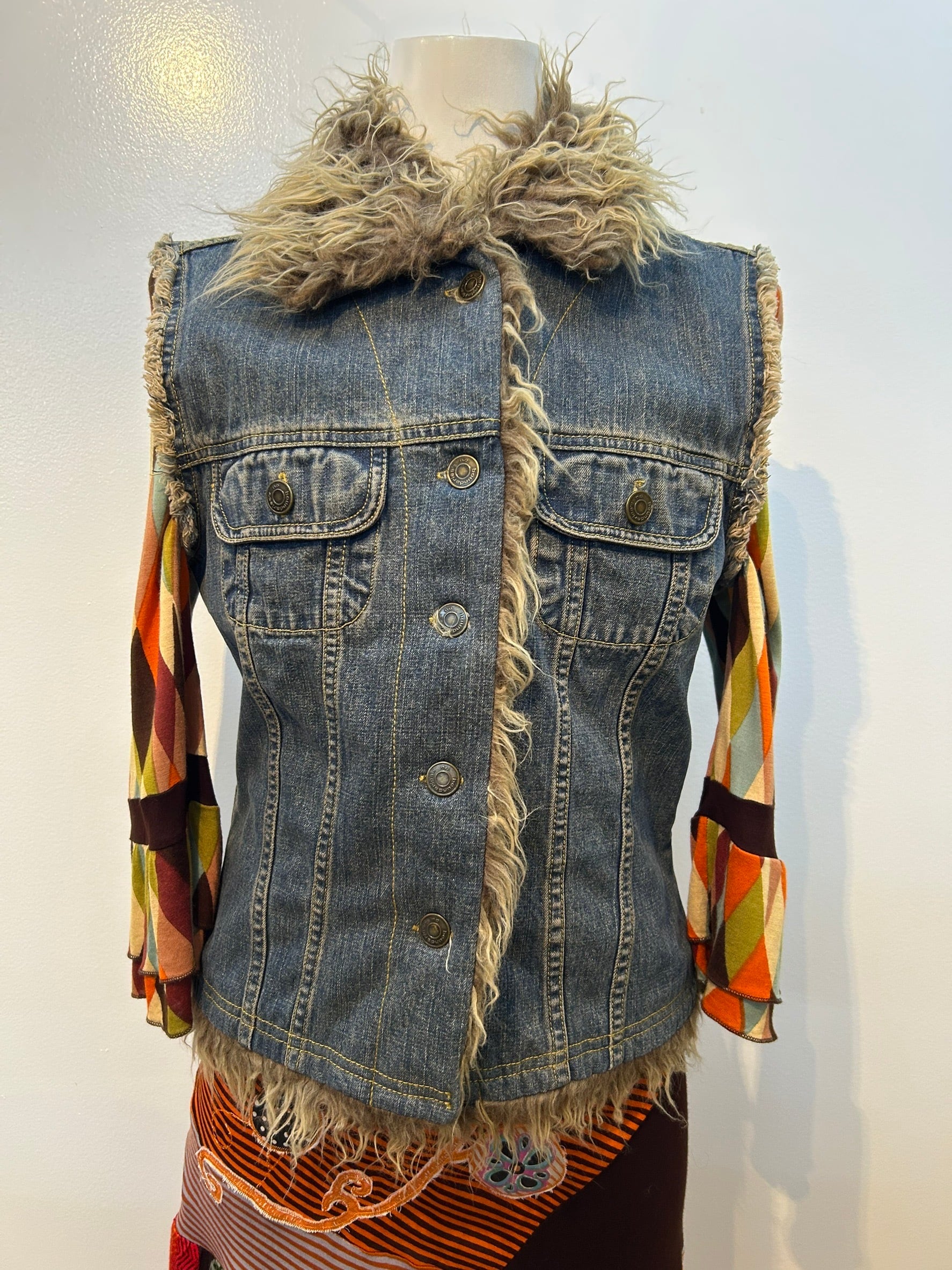 Denim vest