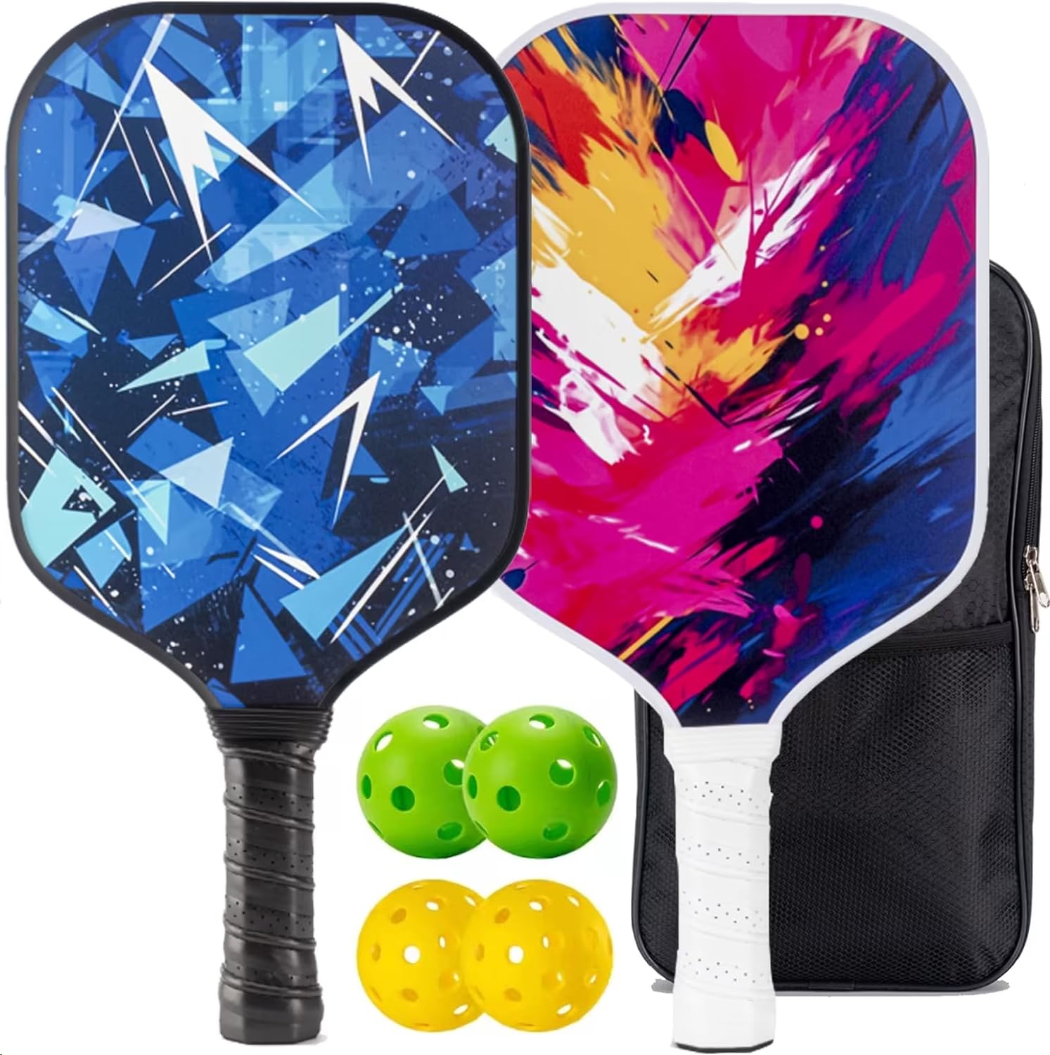 スタートセット JOOLA AGASSI/GRAF CHAMPION PICKLEBALL PADDLE SET