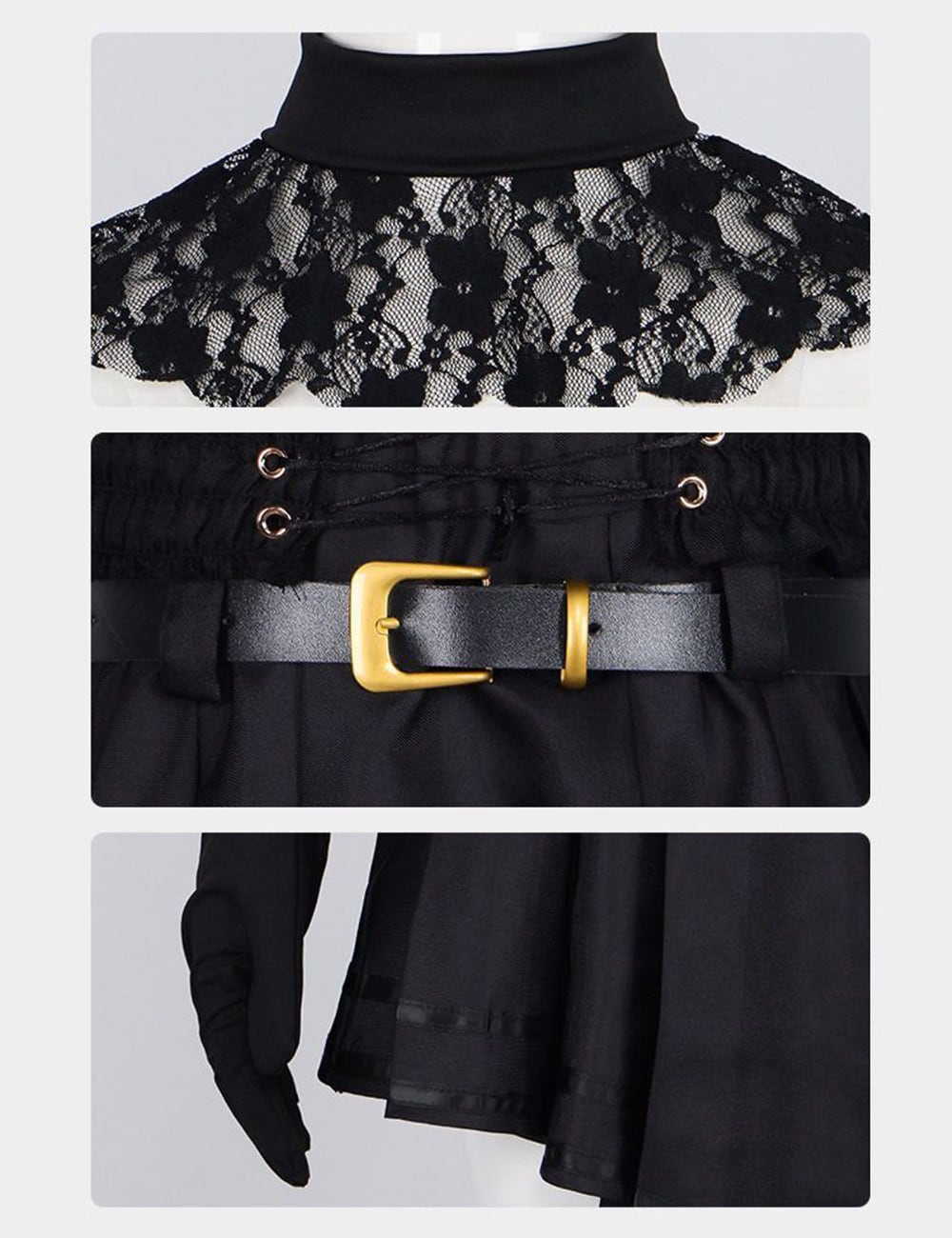 コスプレ衣装 Grok AI 風 Ani ゴシック ワンピース ☆受注品☆ | 文化