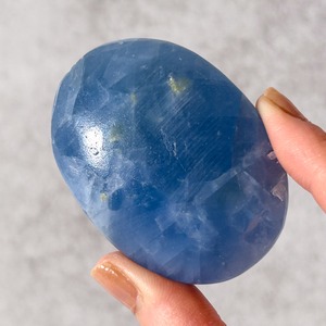 セレスタイト・ペリドット共生 パーム02 ✳︎ Celestite ✳︎ 天然石