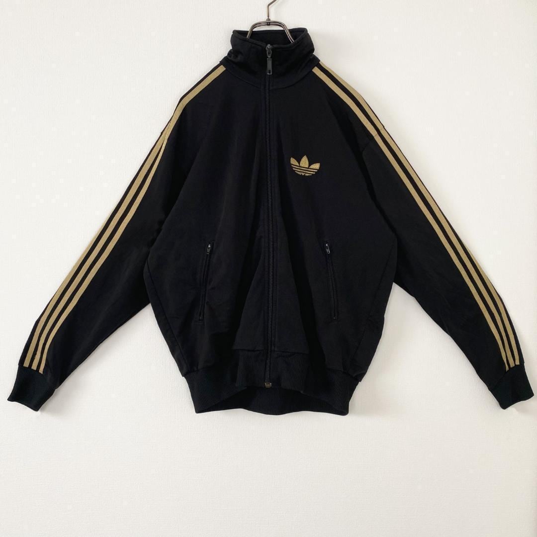 adidas originals ファイヤーバード アメリカ表記Mサイズ 黒金