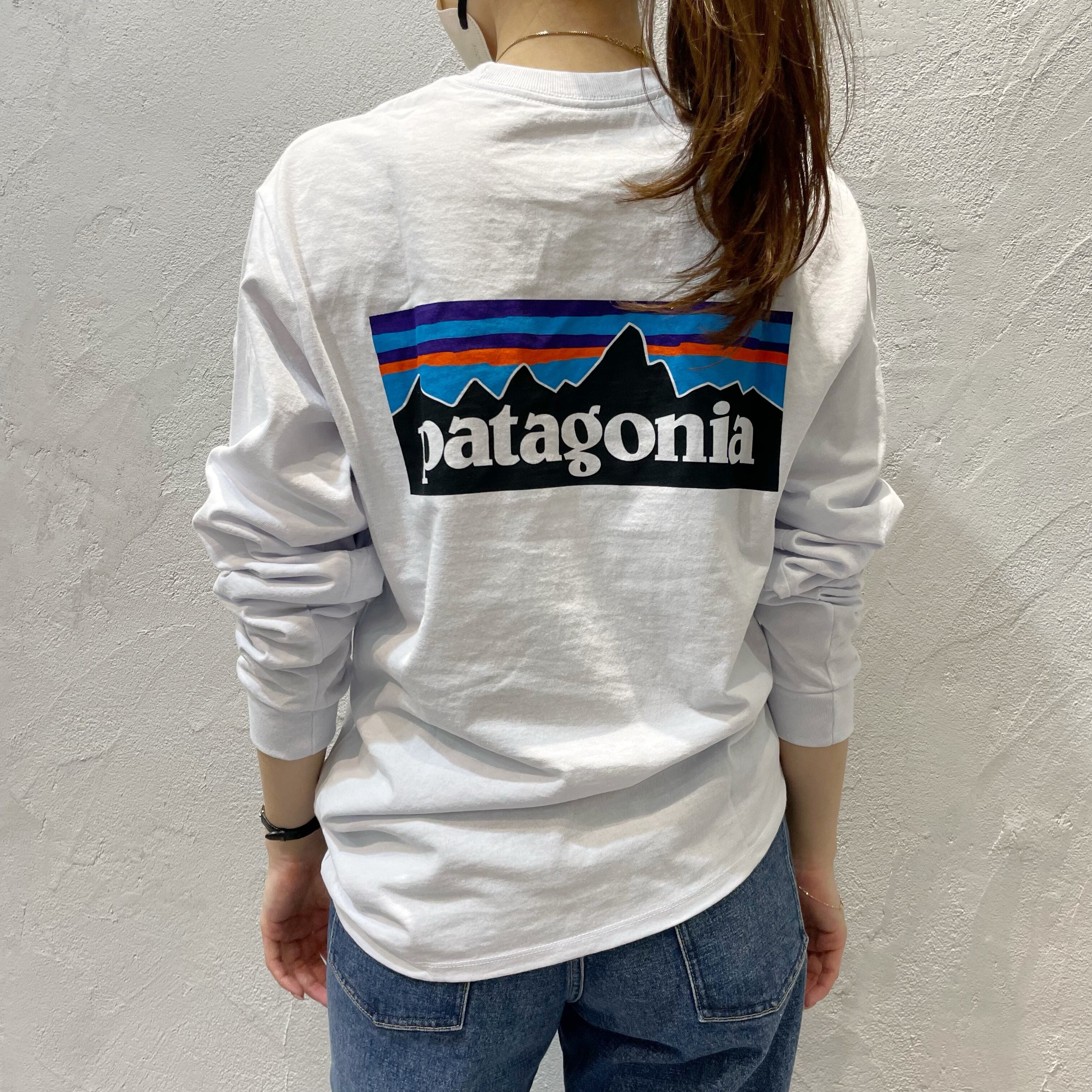 patagonia ロングスリーブ p-6ロゴ レスポンシビリティ