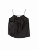 Ribbon camisole  / black / W15TP05