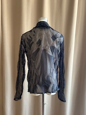 abstract mode sheer shirt-5135-1