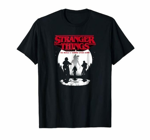 Tシャツ ストレンジャーシングス アップサイドダウン