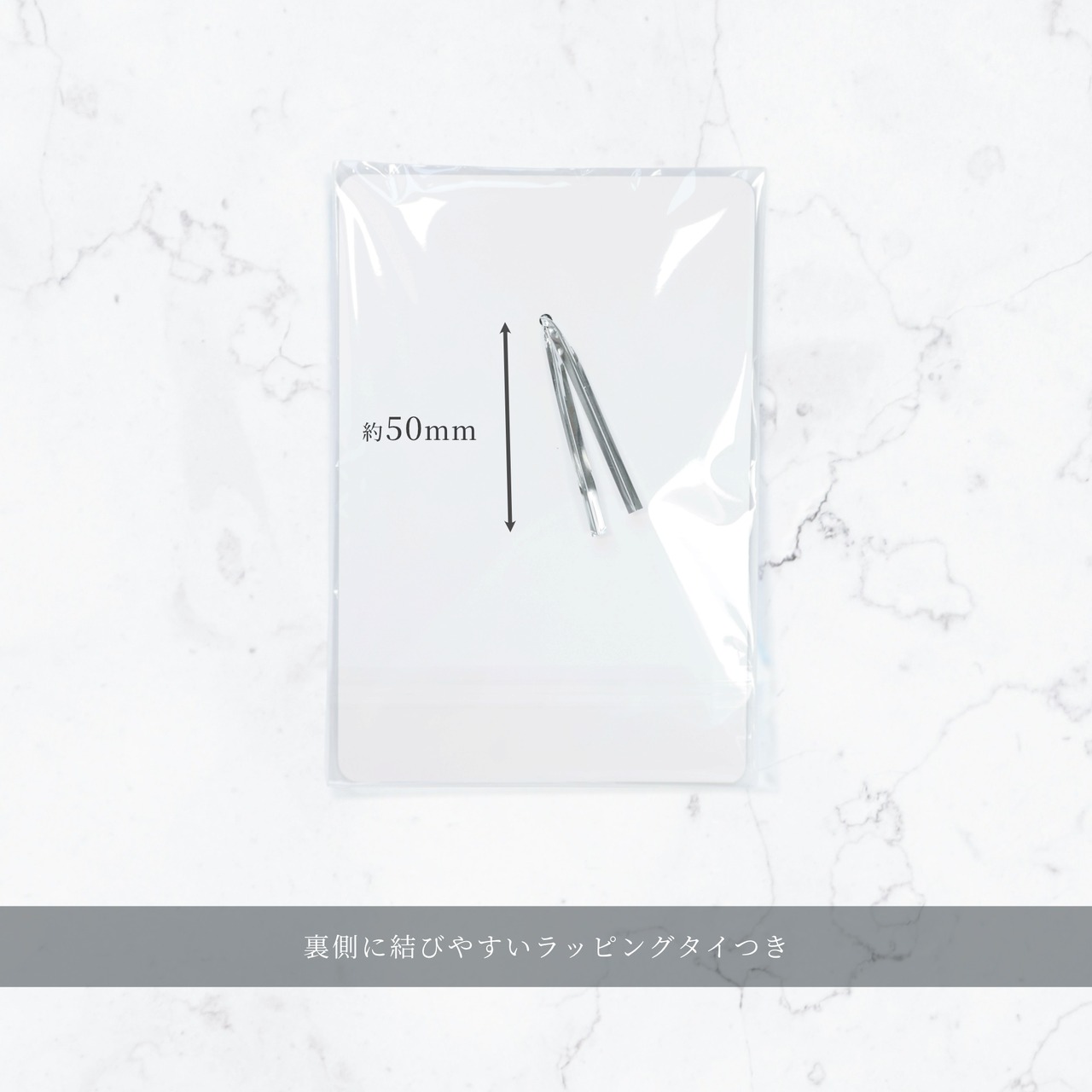 ギフトリボン Little Magic   Deep Blue/Silver Foil