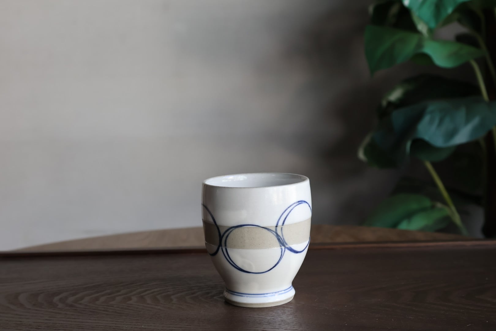 波佐見焼 輪の舞 Wa-no-mai コップ(青)