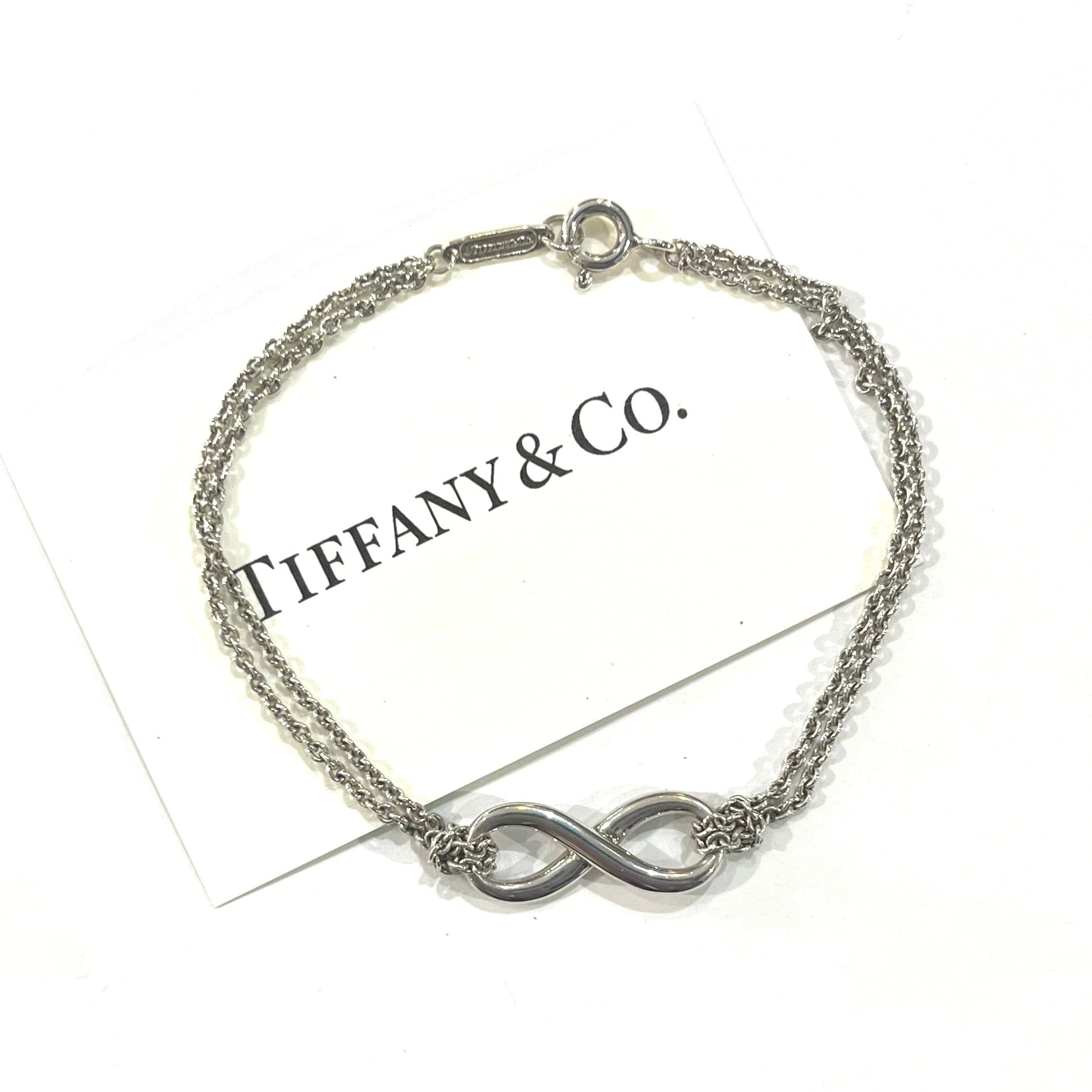 ティファニー TIFFANY ダブルロープ チェーン ブレスレット コンビ 希少 希少【TIFFANY&CO.】 2200 ティファニー アンドコーダブルロープ