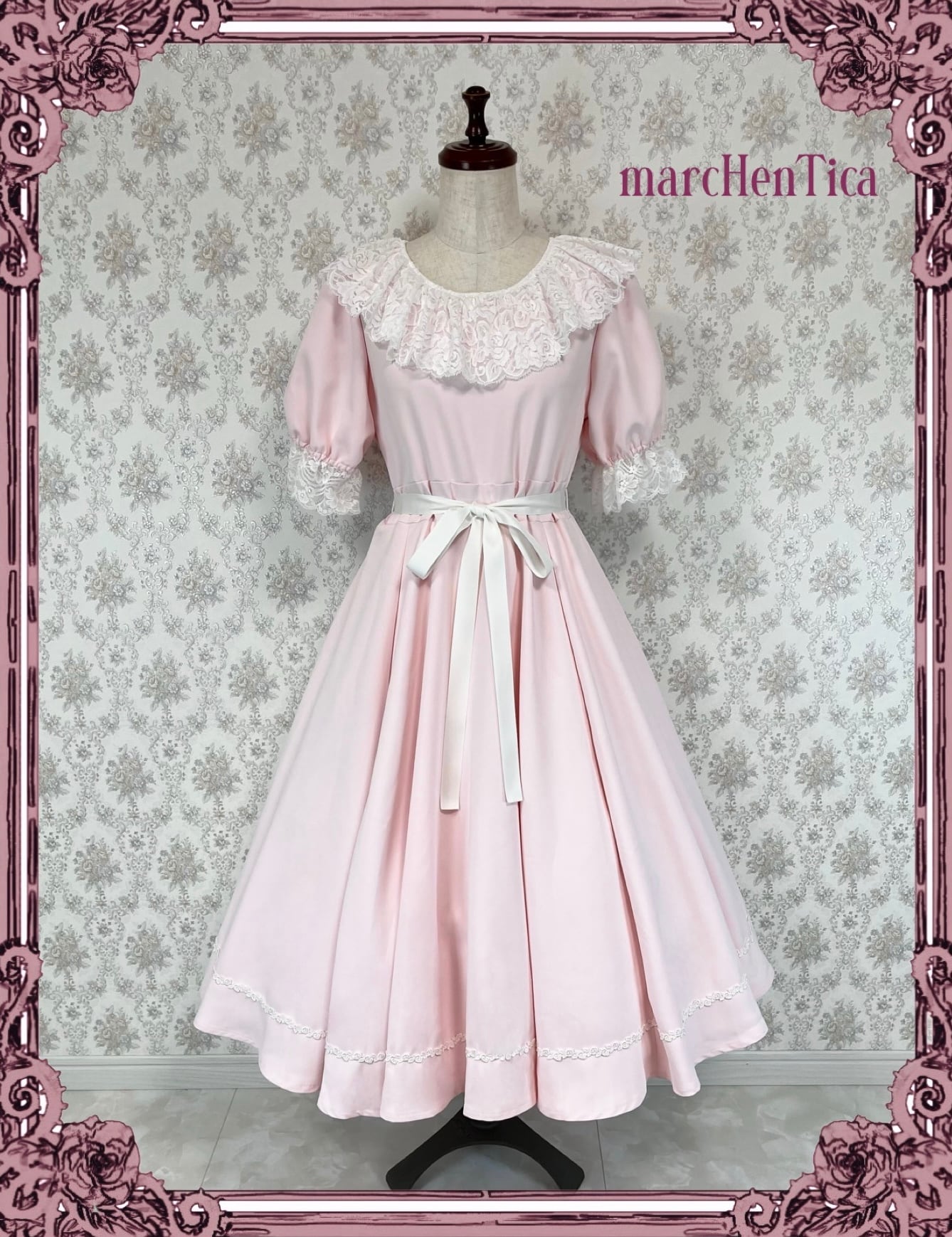 新品 MIRIAM DRESS ポロ ワンピース ピンク BIBIY. MADE | MIRIAM DRESS PINK｜Bibiy.