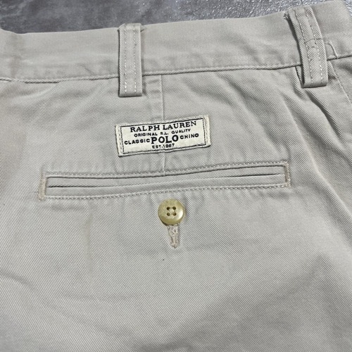 00s Polo by Ralph Lauren 36/30 ホワイトチノパンツ 詳細写真8