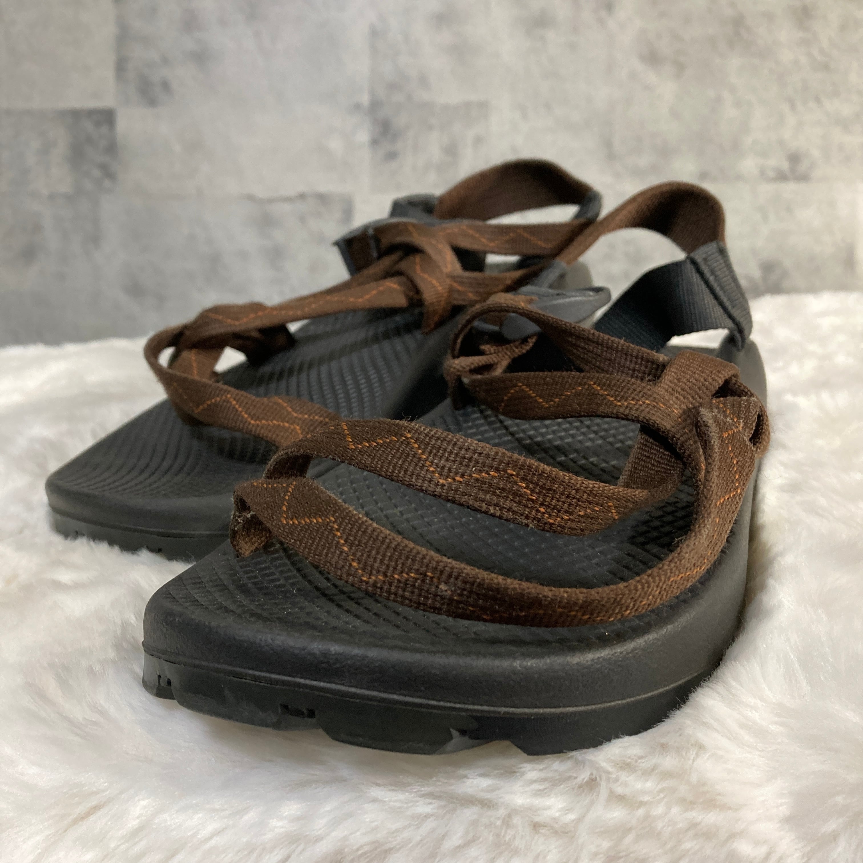 USA製 Chaco チャコ サンダル ZX1 ブラック＆ブラウン 27.0 ビブラム
